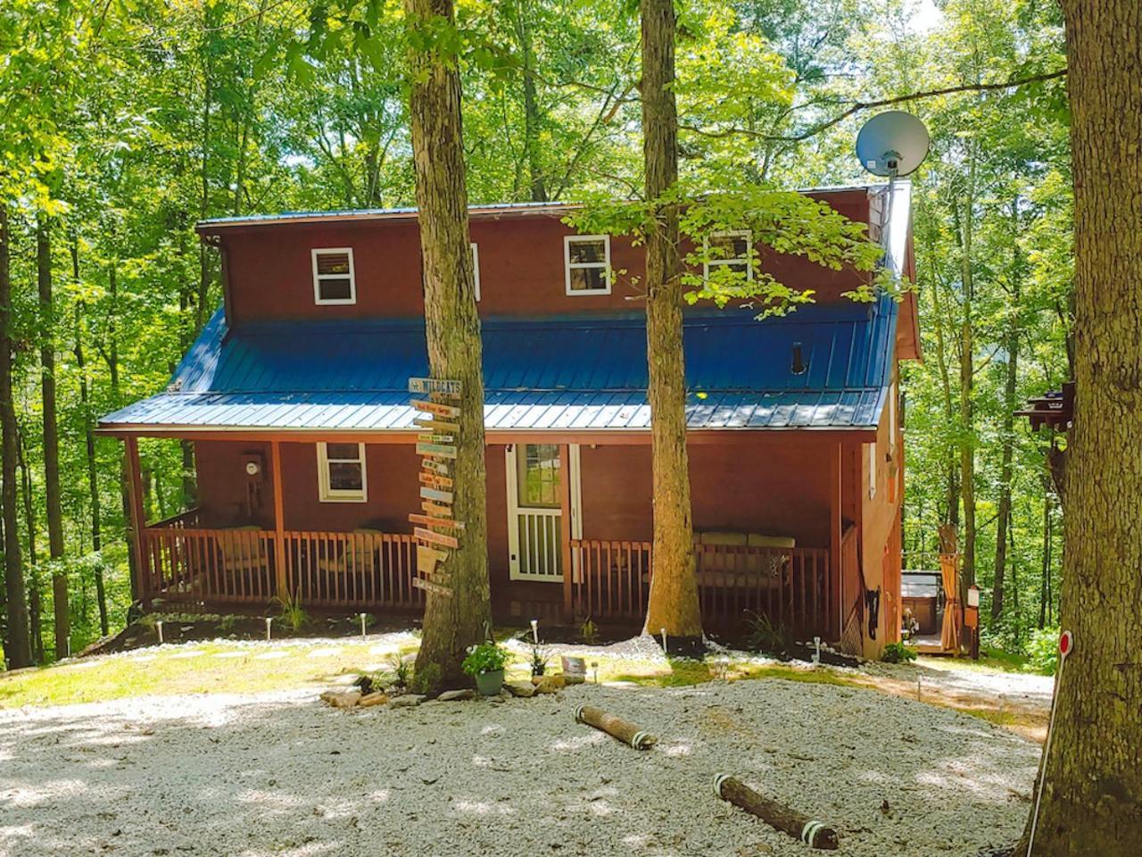 Trailseeker Cabin W King Bed Hot Tub At Red River Gorge Natural Bridge Stanton Esterno foto