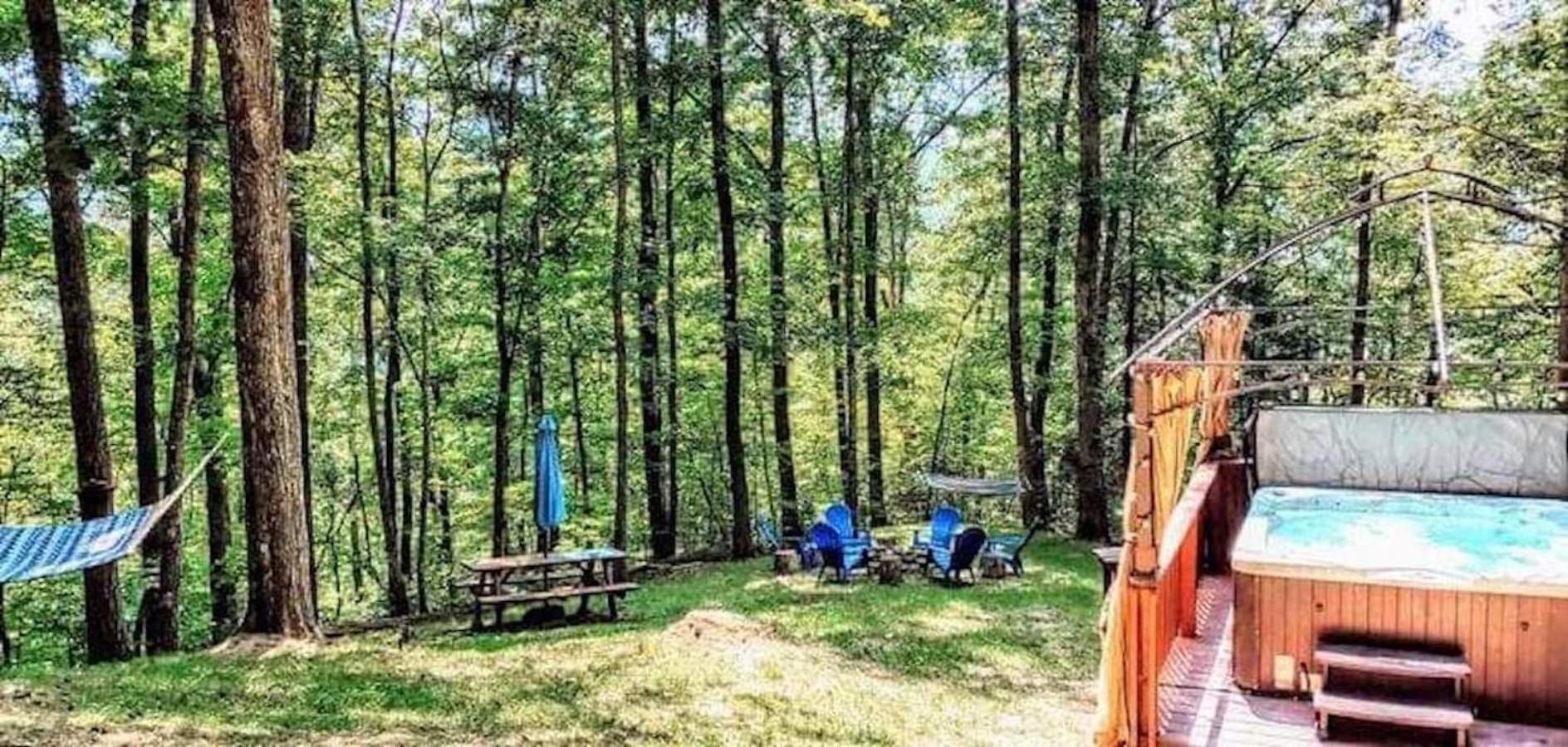 Trailseeker Cabin W King Bed Hot Tub At Red River Gorge Natural Bridge Stanton Esterno foto